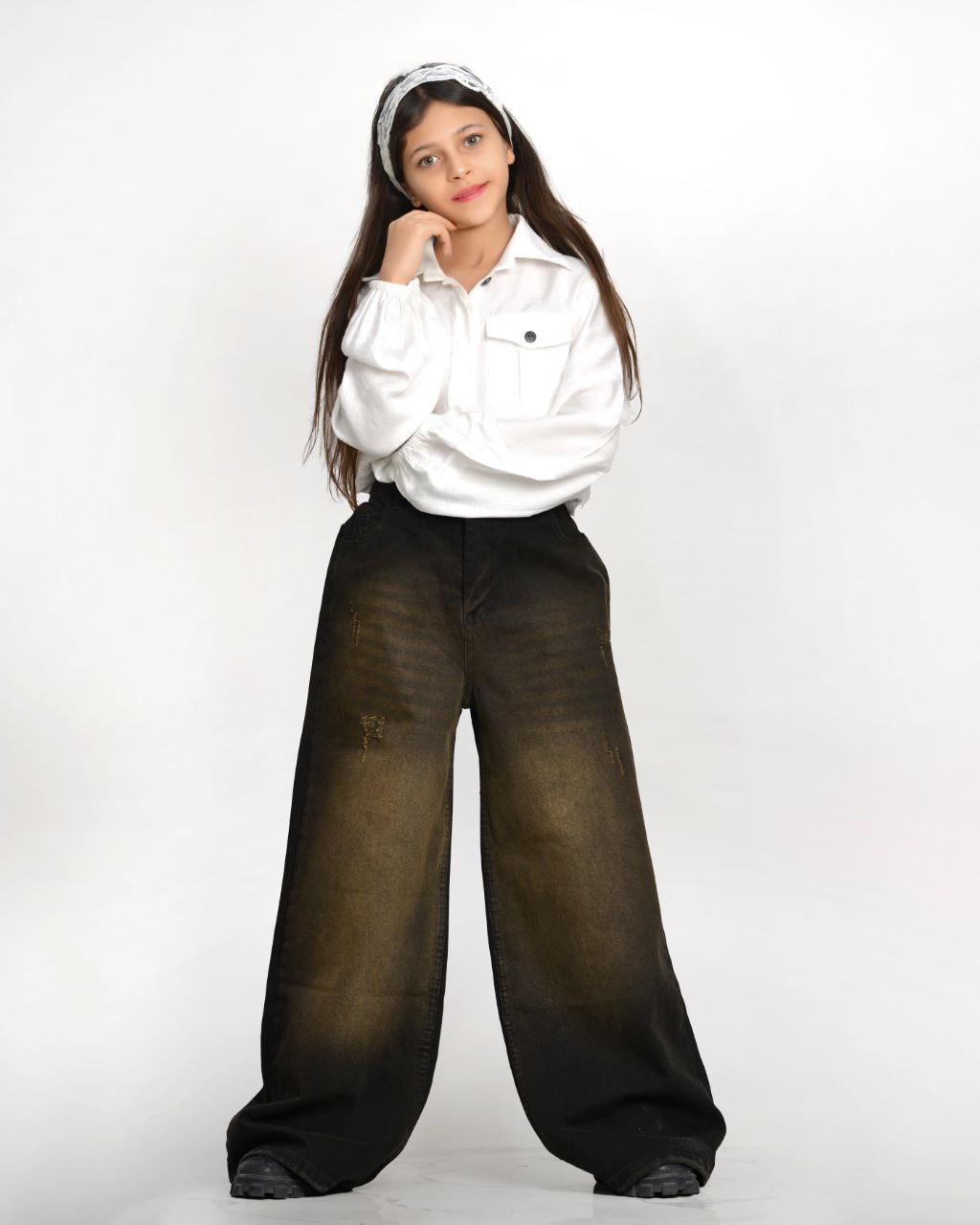 عکس تک شلوار فول بگ میلان کد 253 - شماره 5