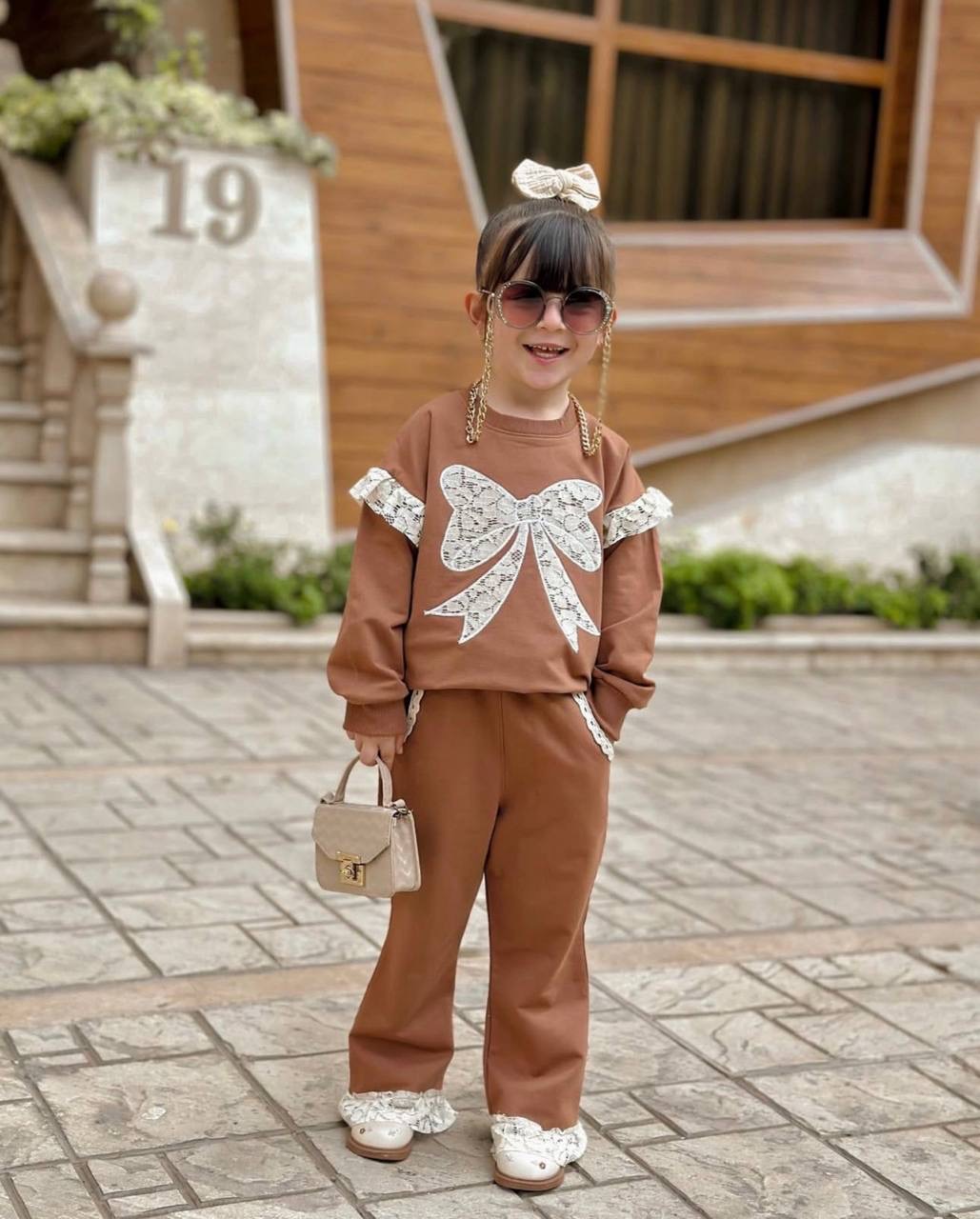 عکس بلوز شلوار شکلاتی ریحانه - شماره 6