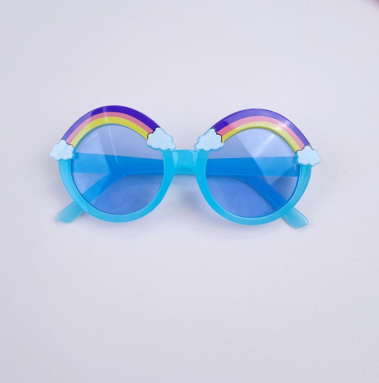 عکس عینک گرد رنگین کمان - شماره 2