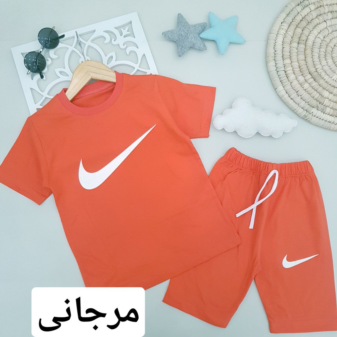 عکس بلوز شلوارک نایک ساده - شماره 7