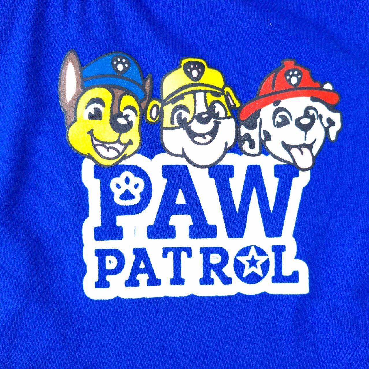 عکس تیشرت شلوارک آبی سگ پاپاترول - شماره 2