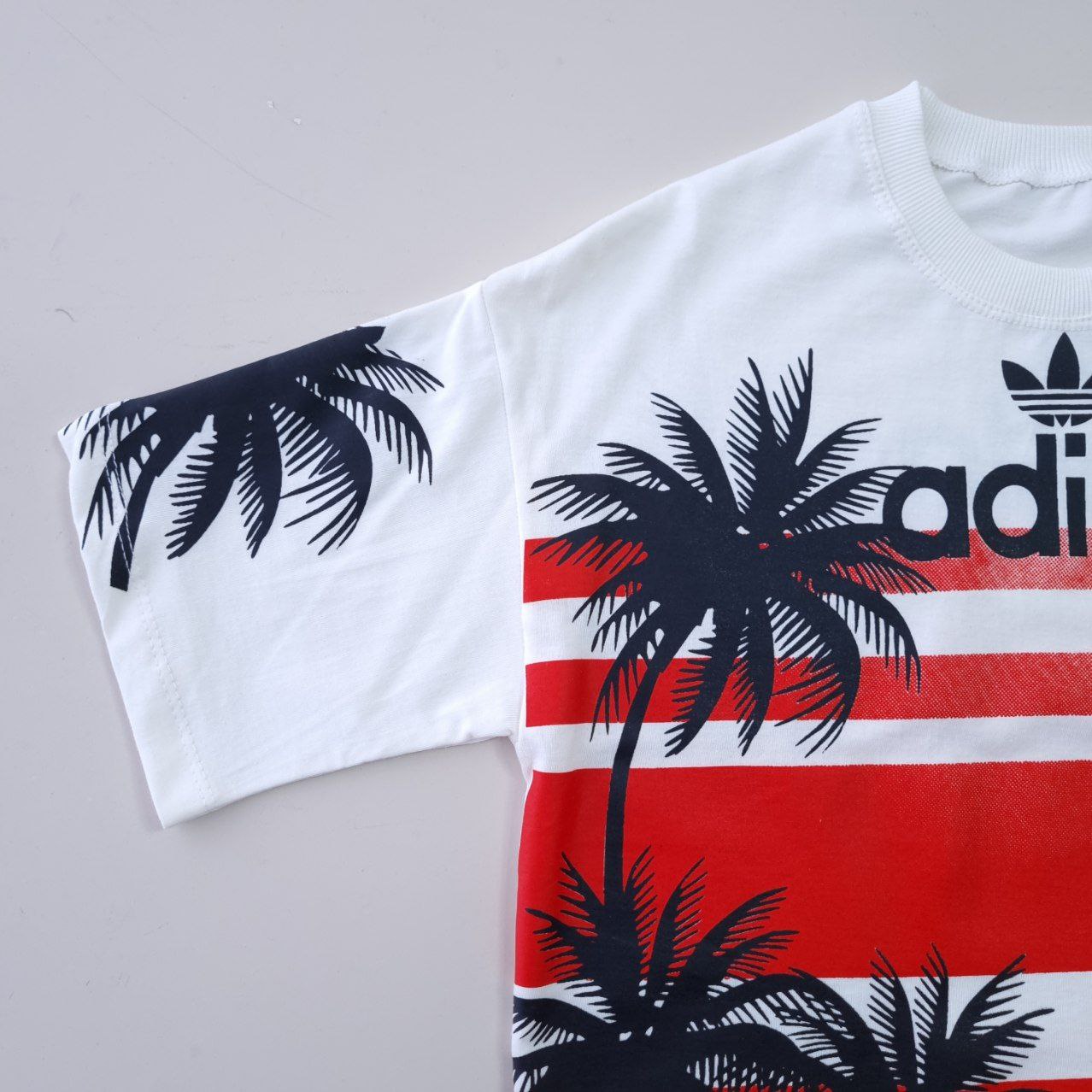 عکس تیشرت شلوارک نخل adidas - شماره 5