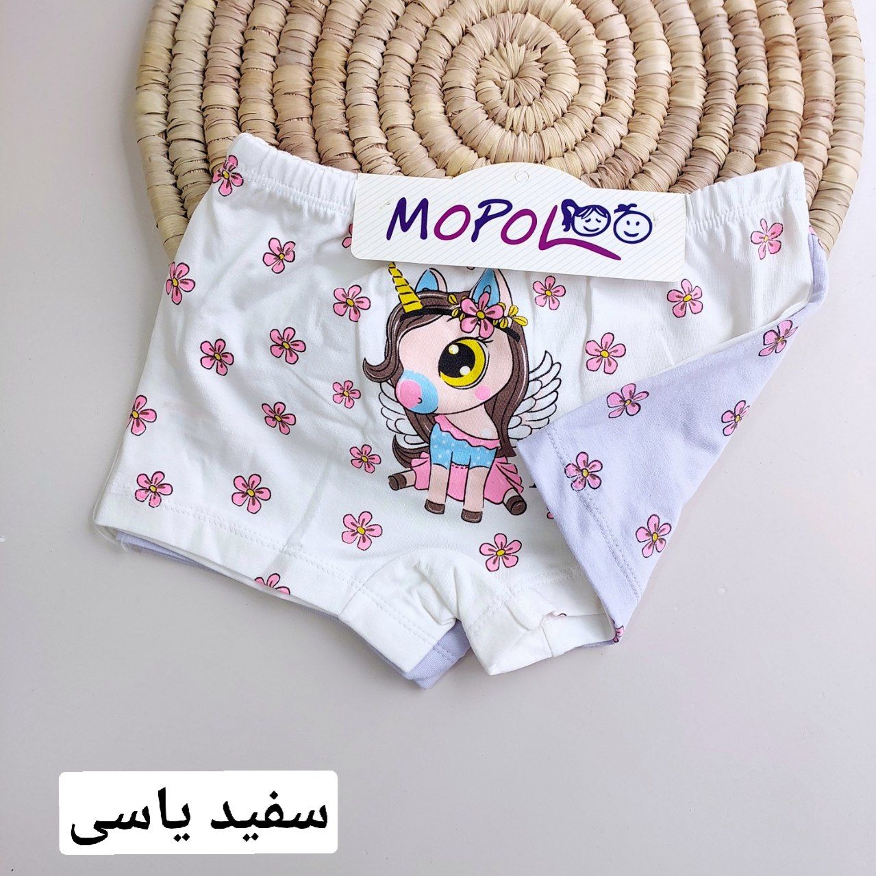 عکس شورت پادار جفتی تک شاخ گل - شماره 10