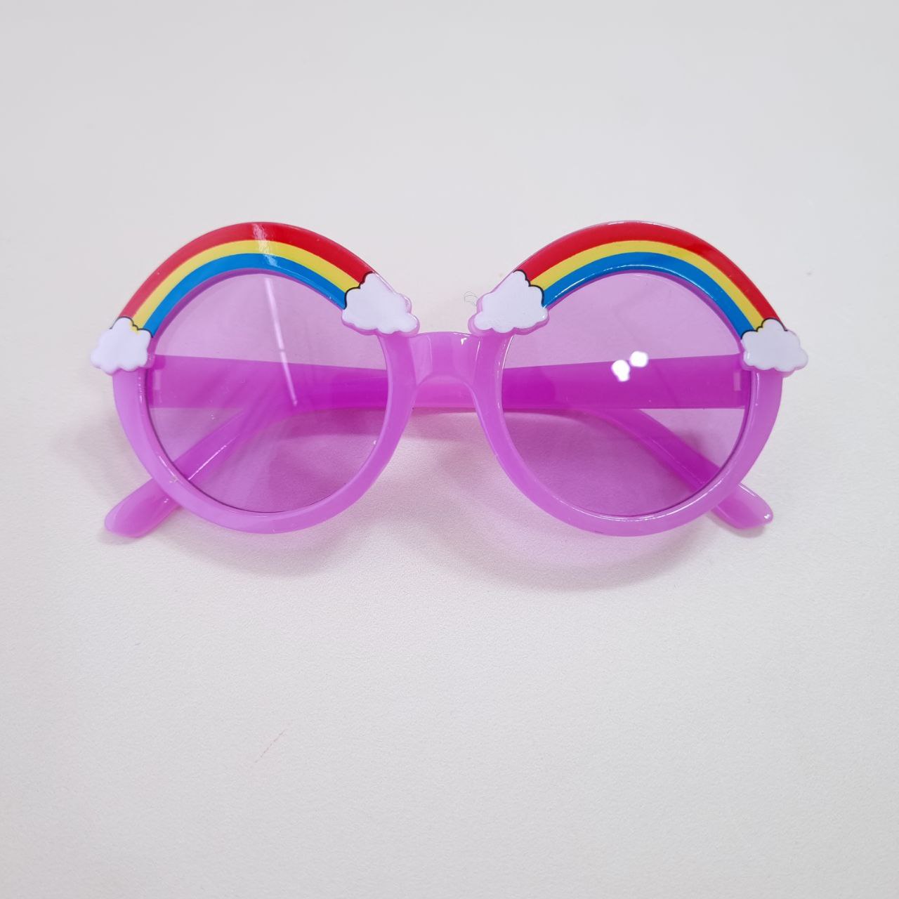 عکس عینک گرد رنگین کمان - شماره 7