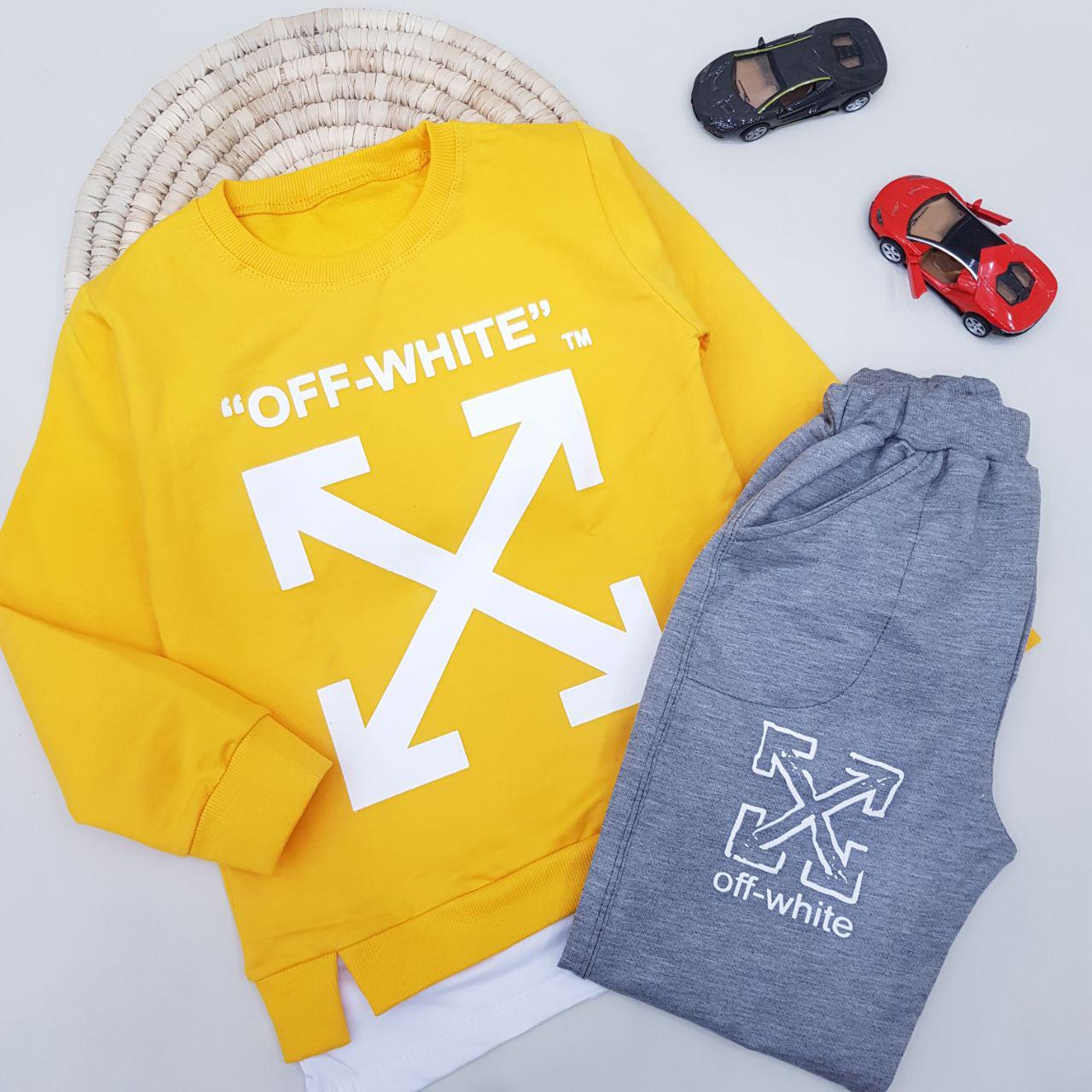 عکس بلوز شلوار off white - شماره 4