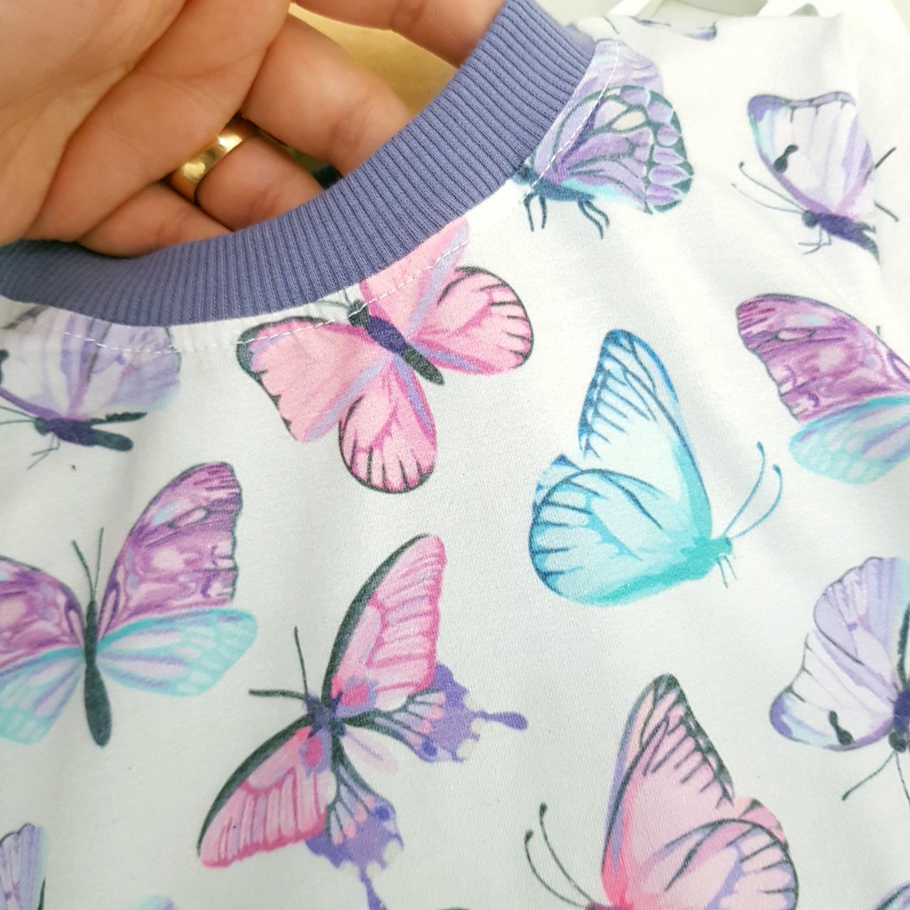 عکس بلوز شلوار پروانه های زیبا - شماره 5
