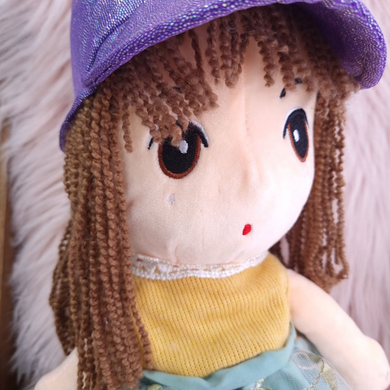 عکس عروسک دختر کلاه به سرسایزبزرگ - شماره 4