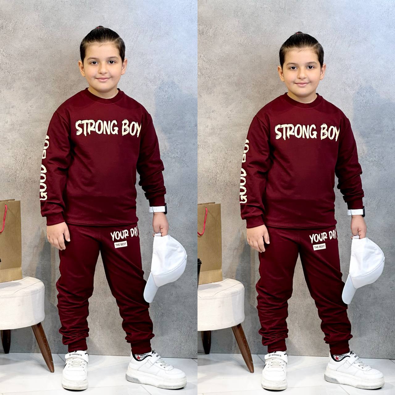 عکس بلوز شلوار پسر قدرتمند Strong Boy - شماره 11