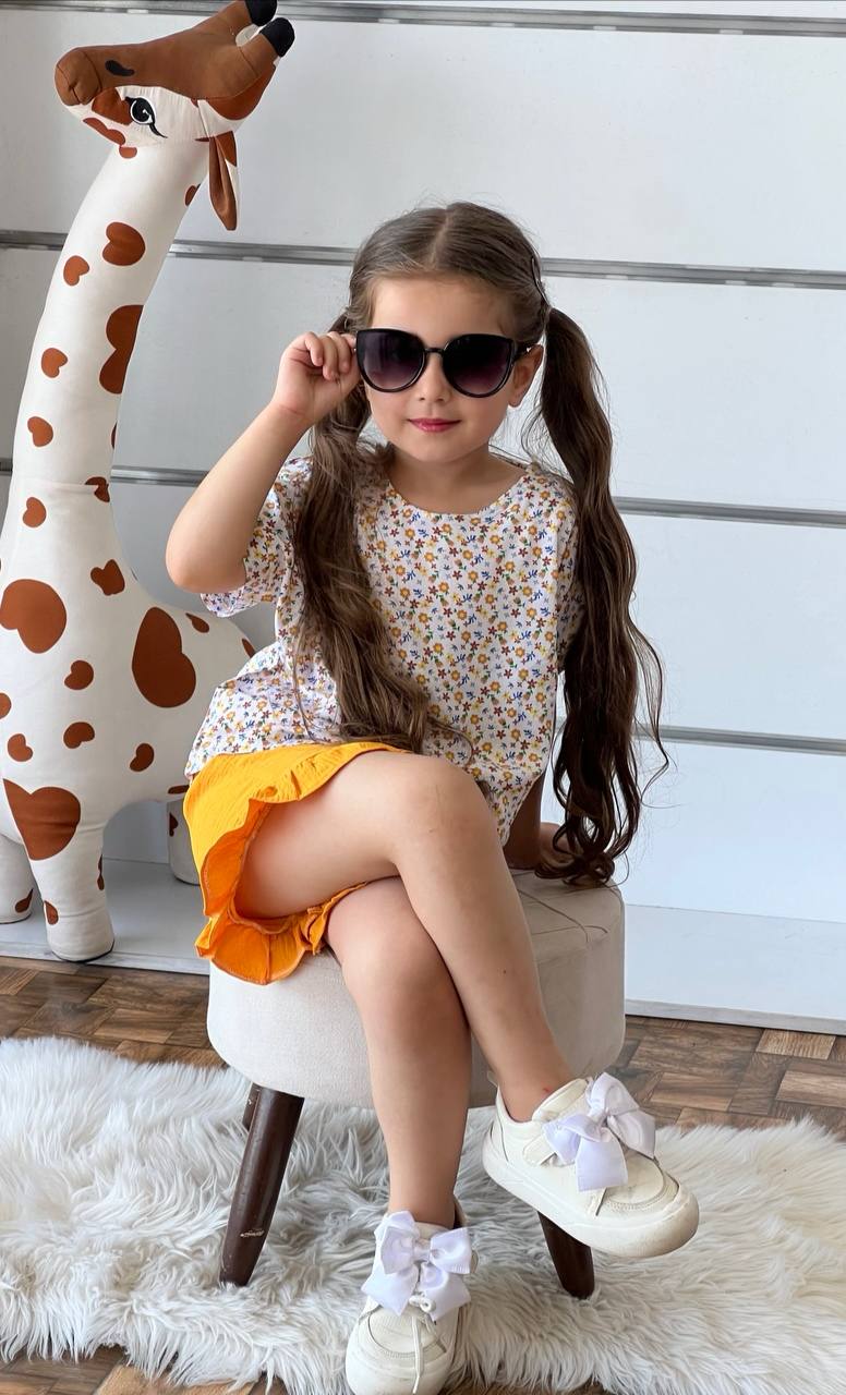 عکس کراپ شلوارک گلها 2 تا 9 سال - شماره 13