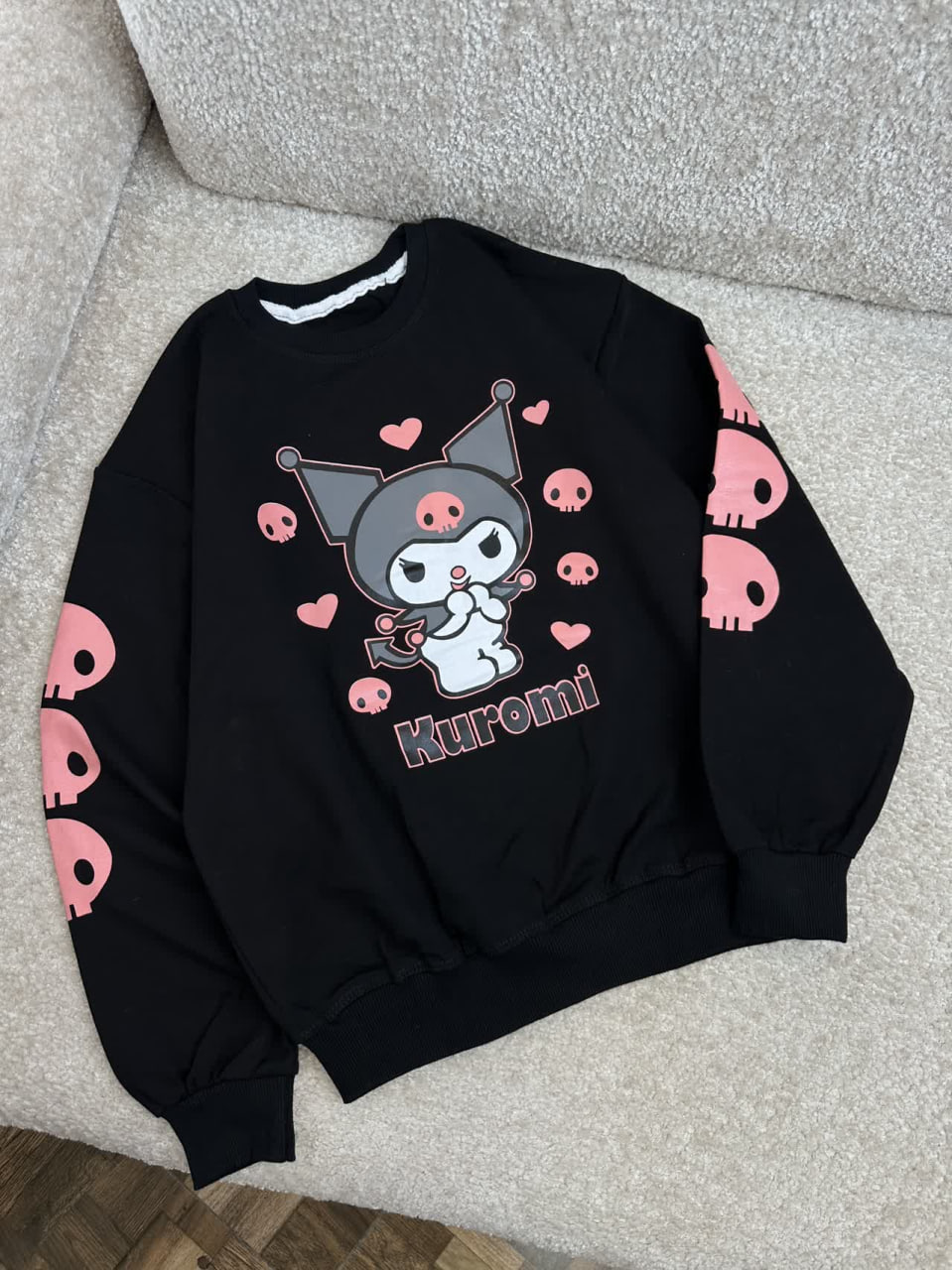 عکس کراپ شلوار کورومی مشکی - شماره 2