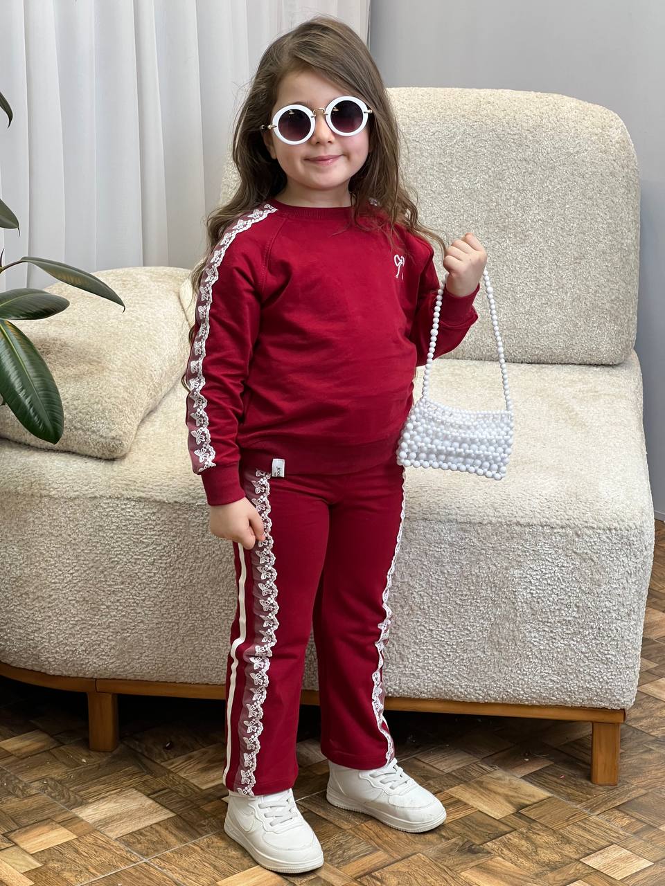 عکس بلوز شلوار دانتل ماهرو - شماره 11