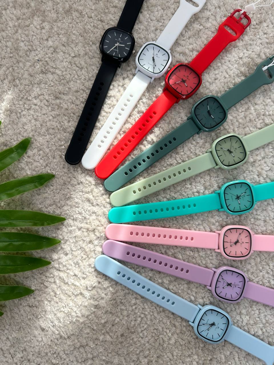 عکس ساعت کوارتز مربعی - شماره 1