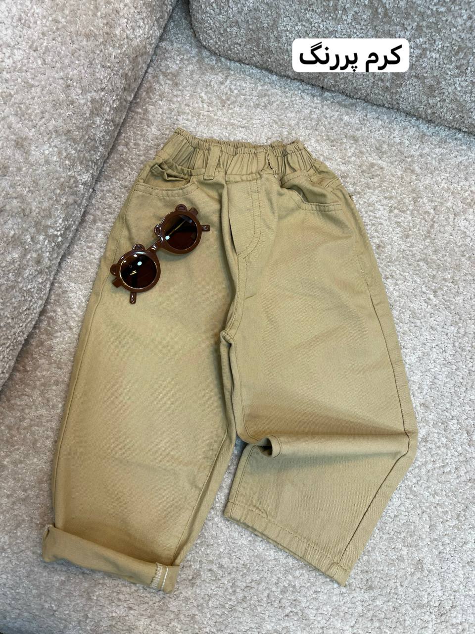 عکس تک شلوار کتان مام استایل یونی - شماره 2