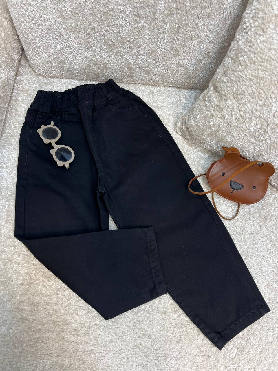 عکس تک شلوار کتان مام استایل یونی - شماره 8