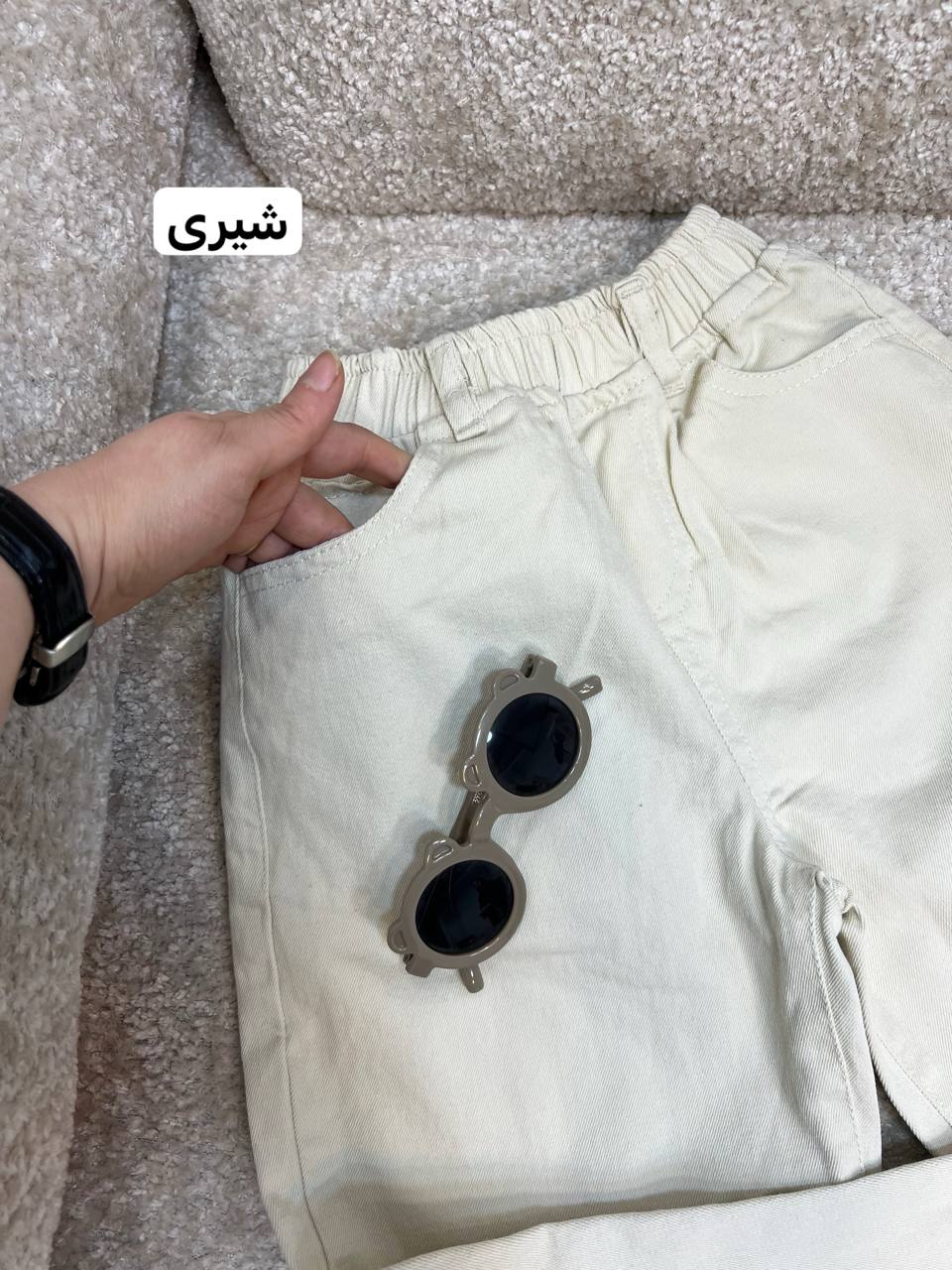 عکس تک شلوار کتان مام استایل یونی - شماره 7