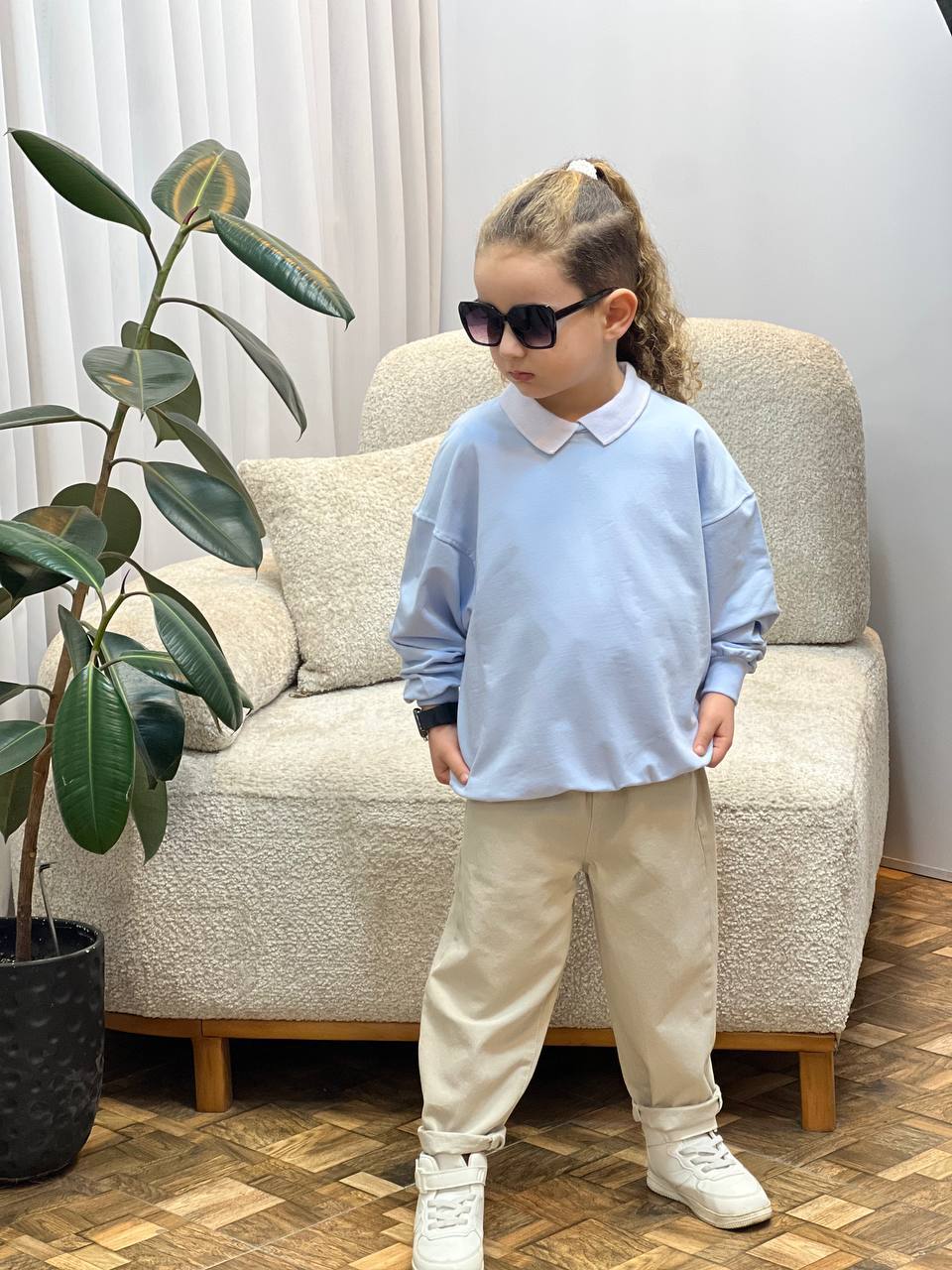 عکس تک بلوز یقه شکاری شییک - شماره 2