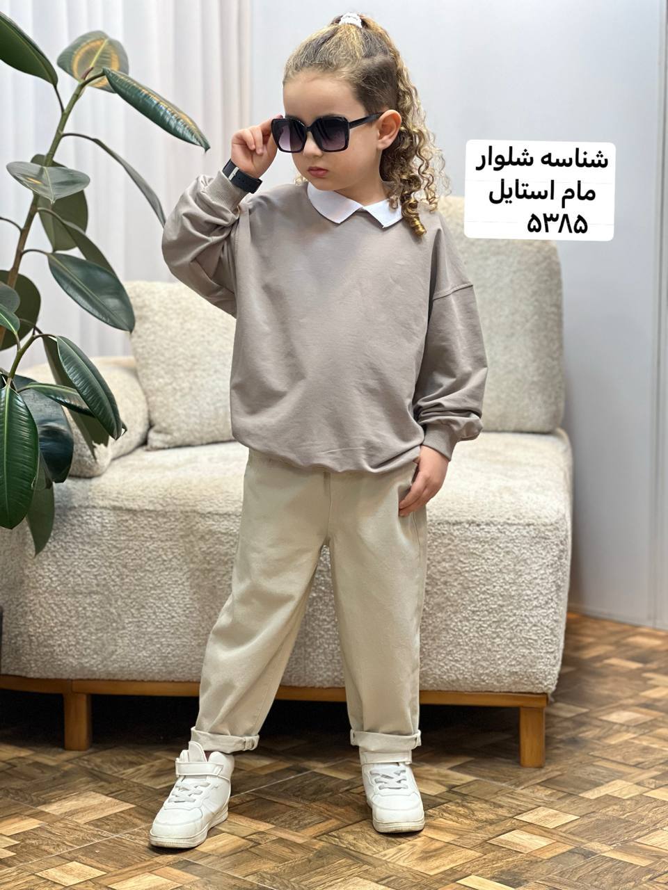 عکس تک بلوز یقه شکاری شییک - شماره 8