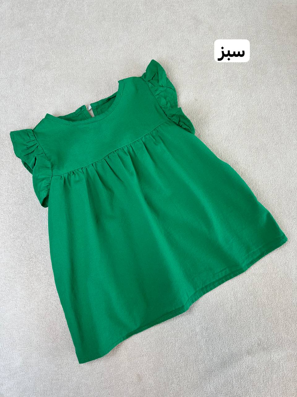 عکس شومیز لینن اطلس 3 سال تا 13 سال - شماره 6