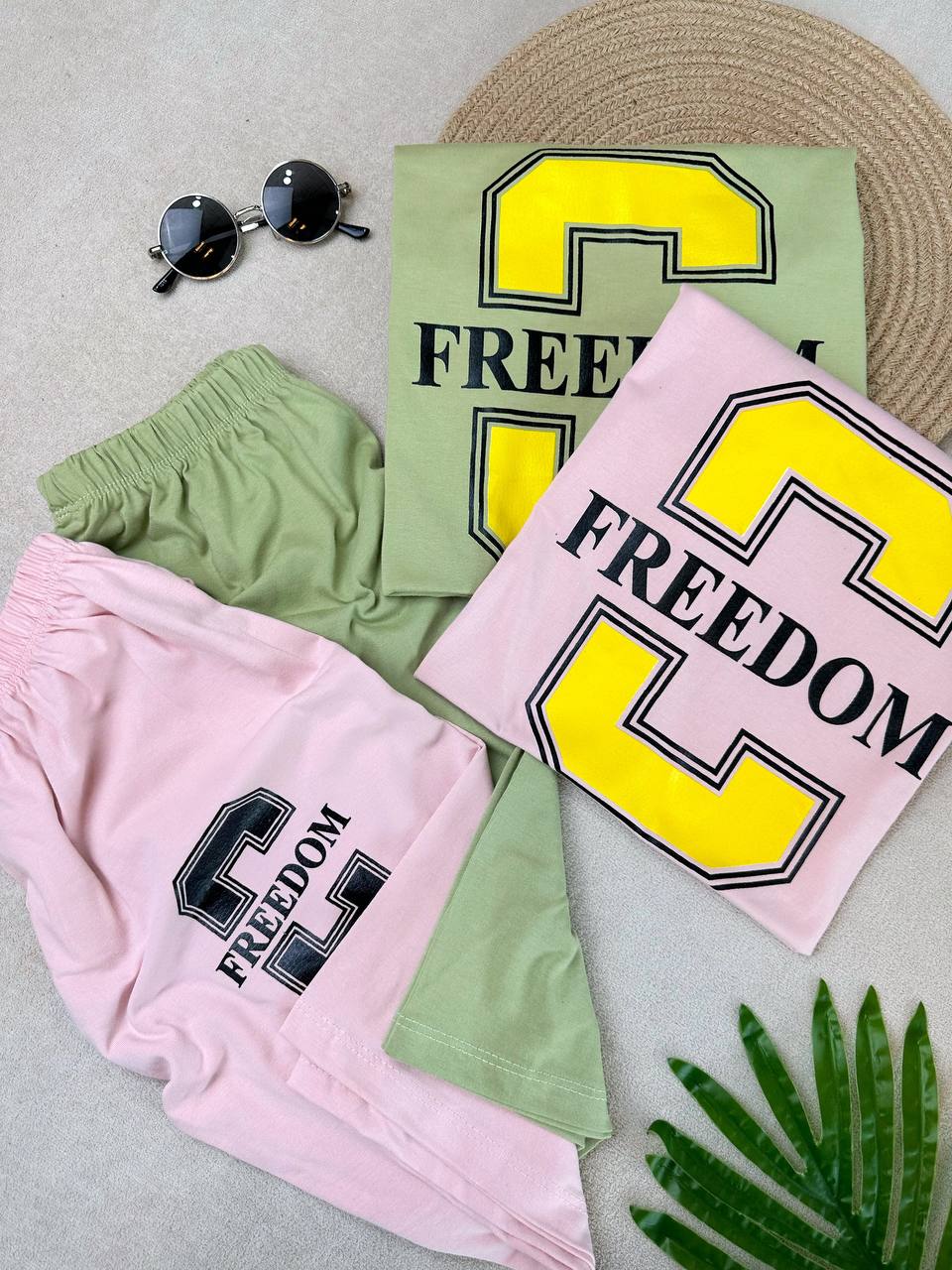 عکس تیشرت شلوارک اسپرت Freedomسایز 10 تا 13 سال - شماره 1