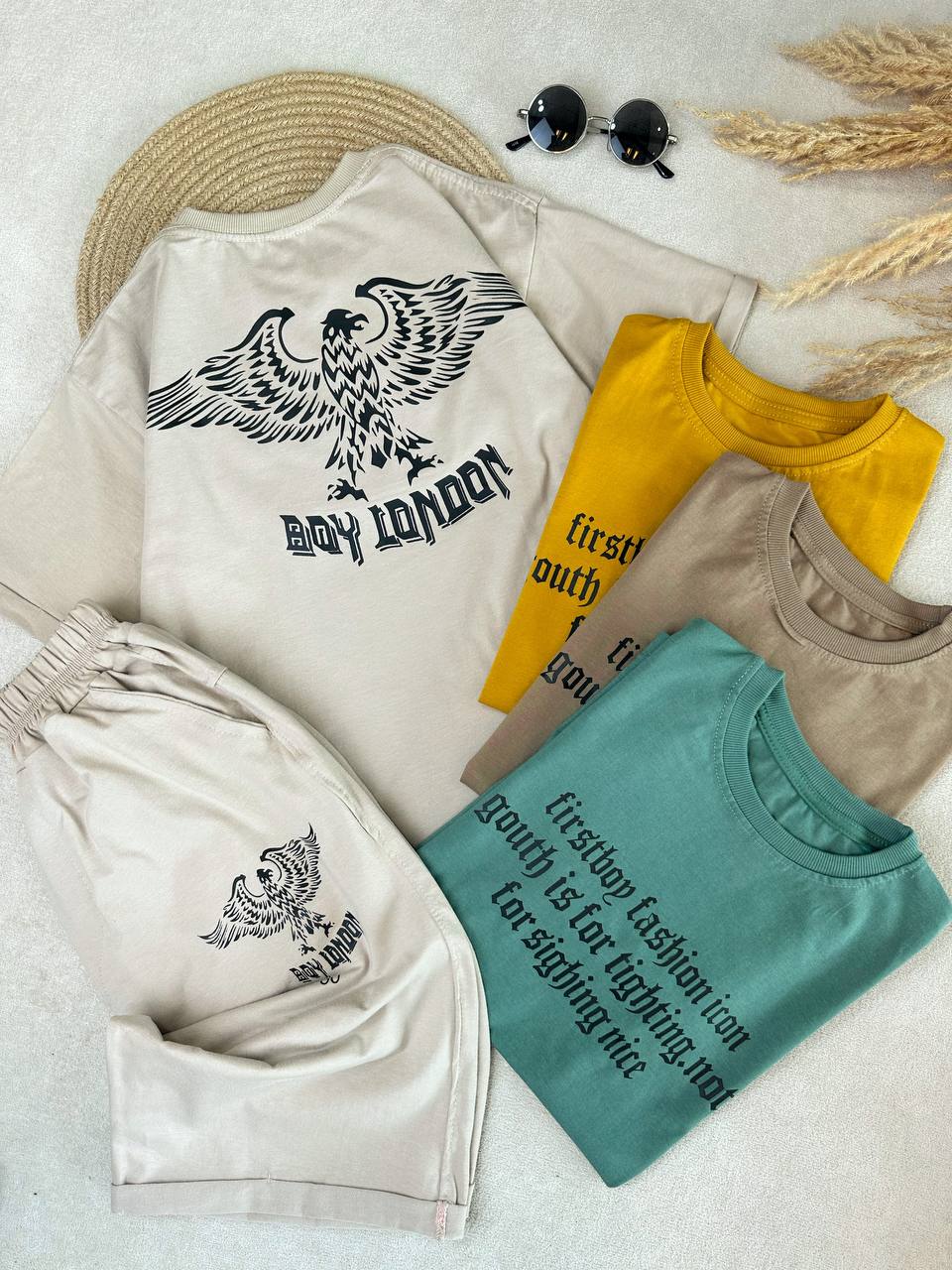عکس تیشرت شلوارک Boy London سایز 10 تا 13 سال - شماره 1