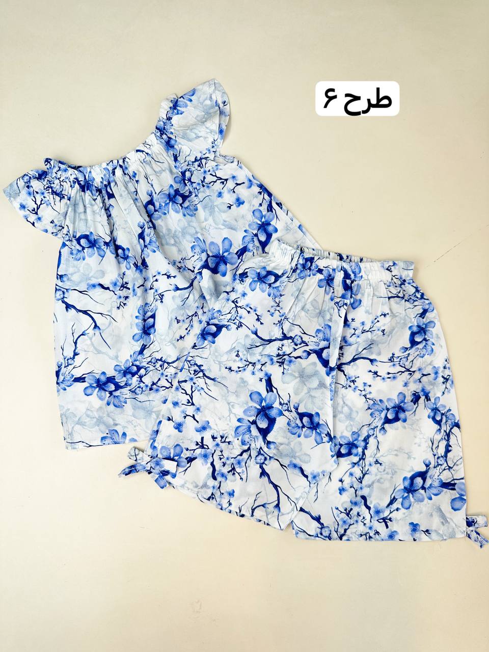 عکس بلوز شلوارک نخی دخترونه بسیییار خنک - شماره 6