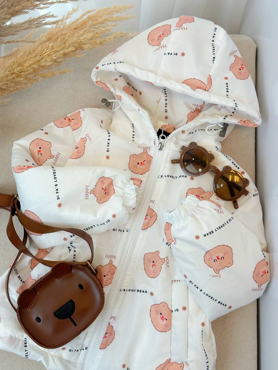 عکس بارونی سفید خرس کوچولو کد122 - شماره 1