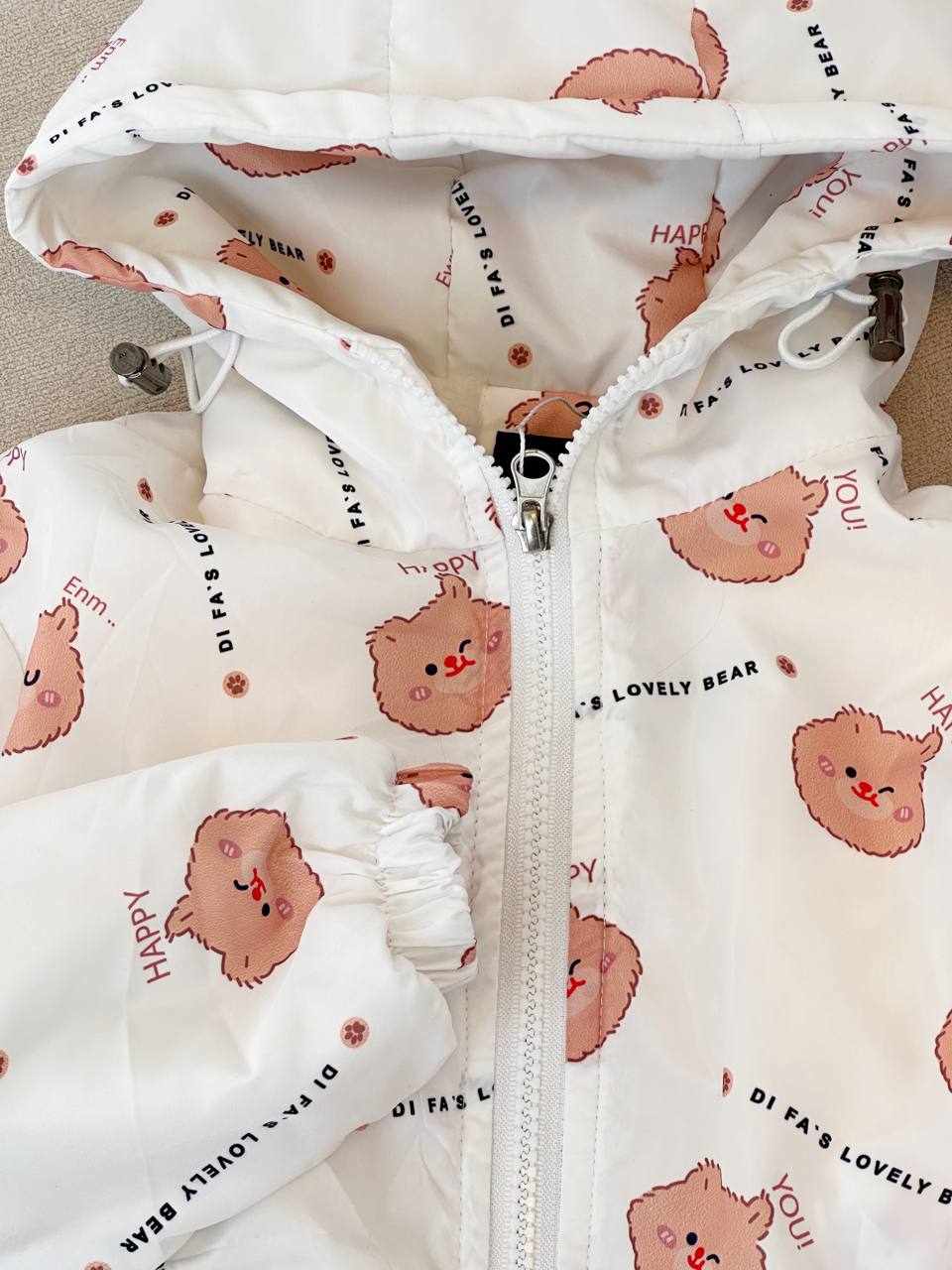 عکس بارونی سفید خرس کوچولو کد122 - شماره 3