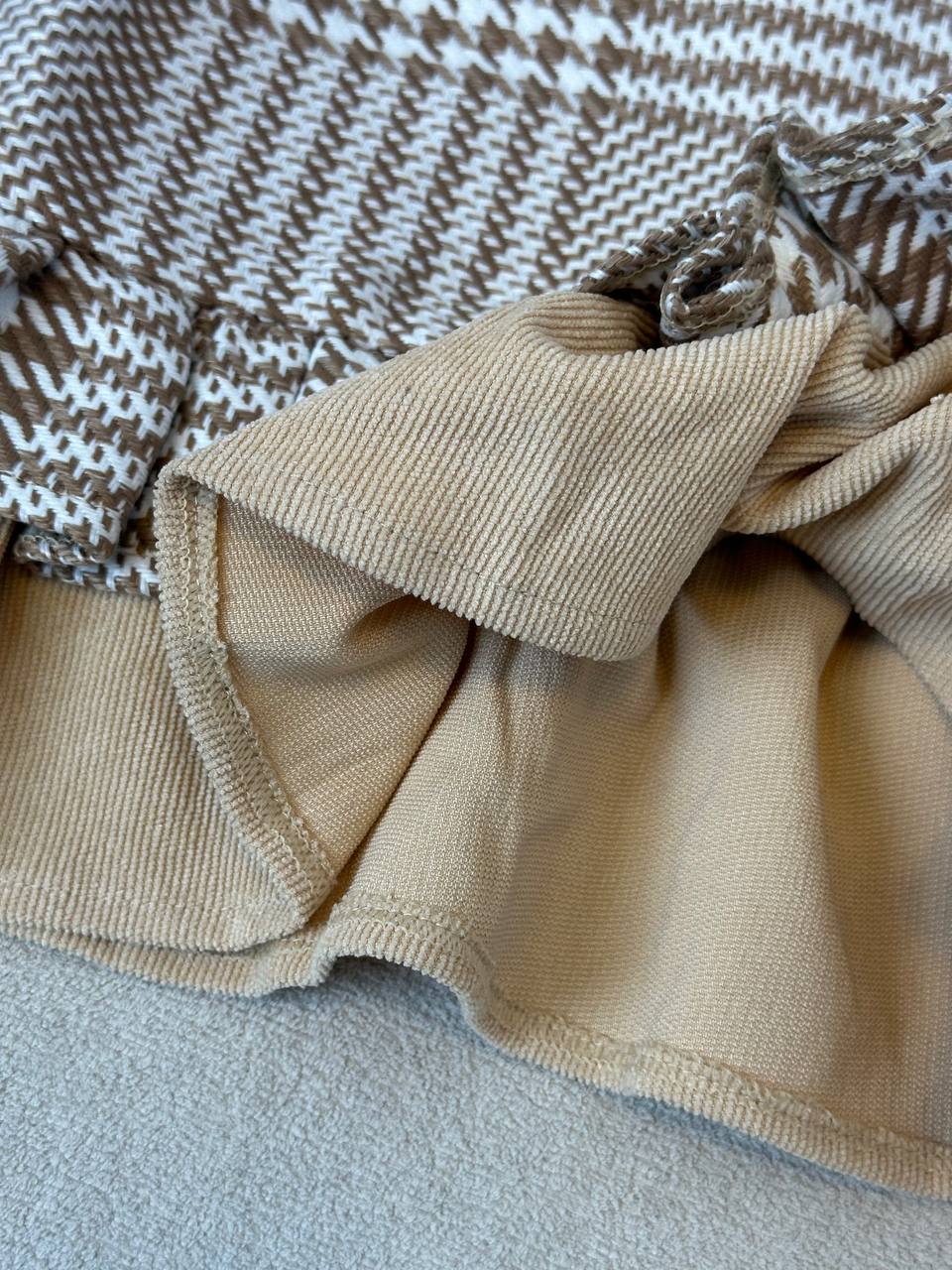 عکس تونیک چهارخونه موکا - شماره 4