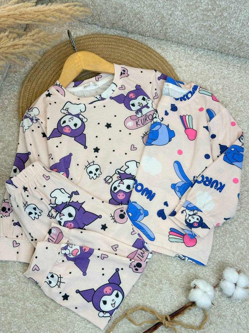 عکس بلوز شلوار راحتی کورومی - شماره 1