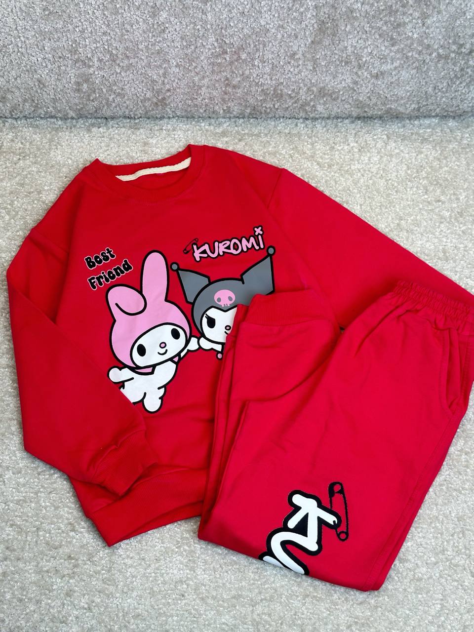 عکس بلوز شلوار کورومی Best friend - شماره 4