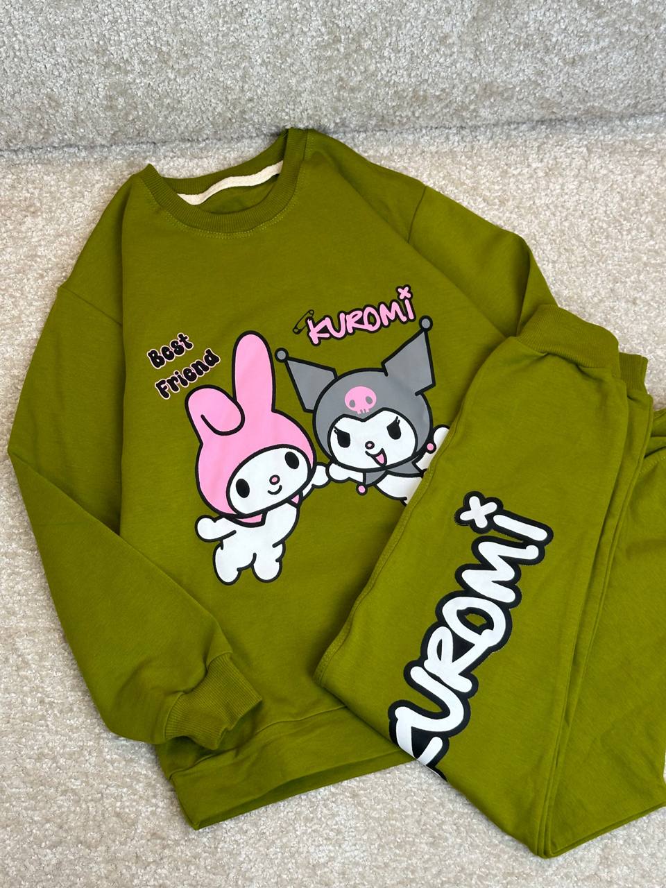 عکس بلوز شلوار کورومی Best friend - شماره 2