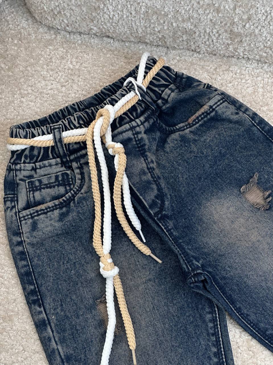 عکس تک شلوار لی تیره - شماره 4