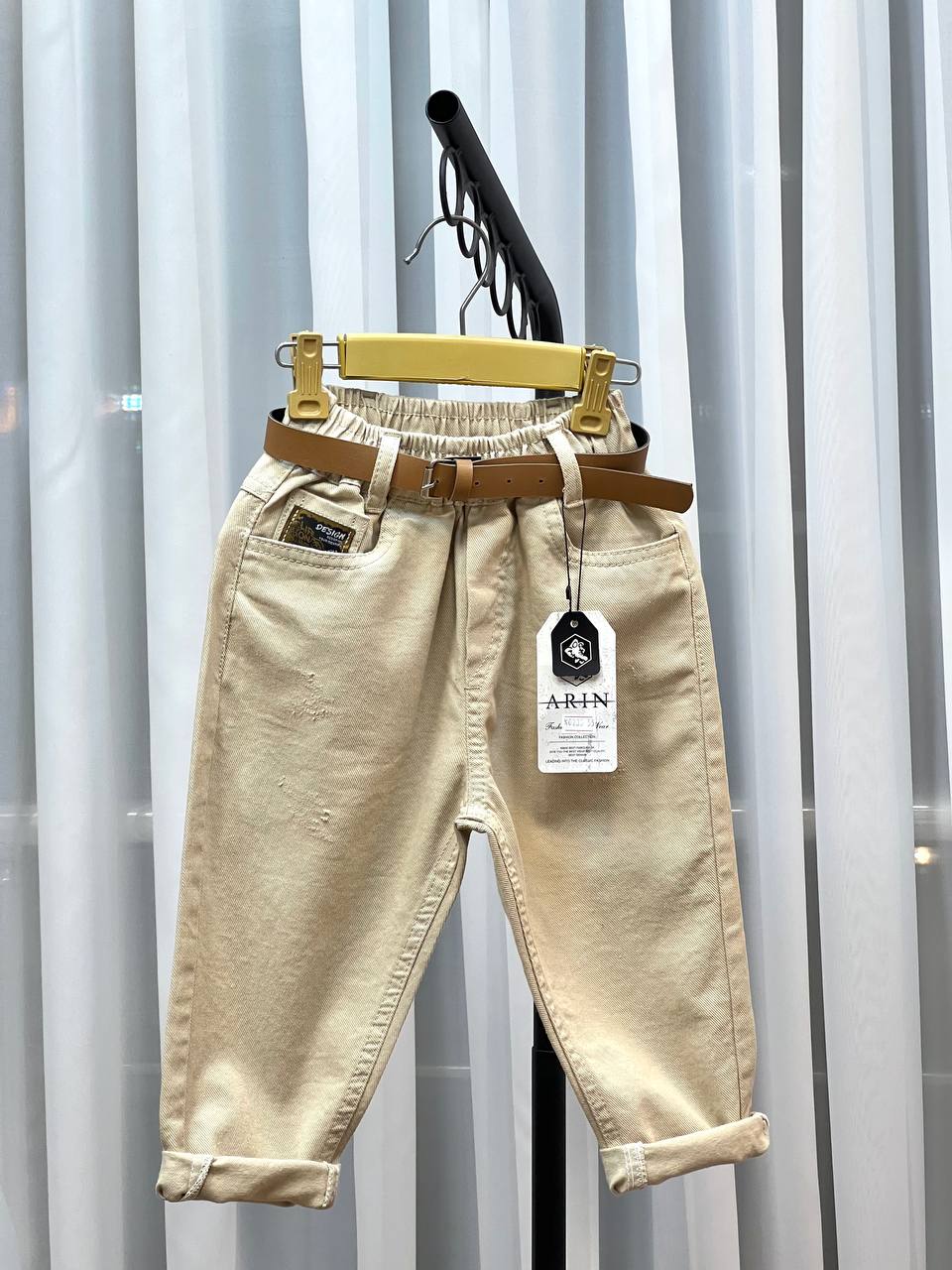 عکس تک شلوار کتان ARIN - شماره 5
