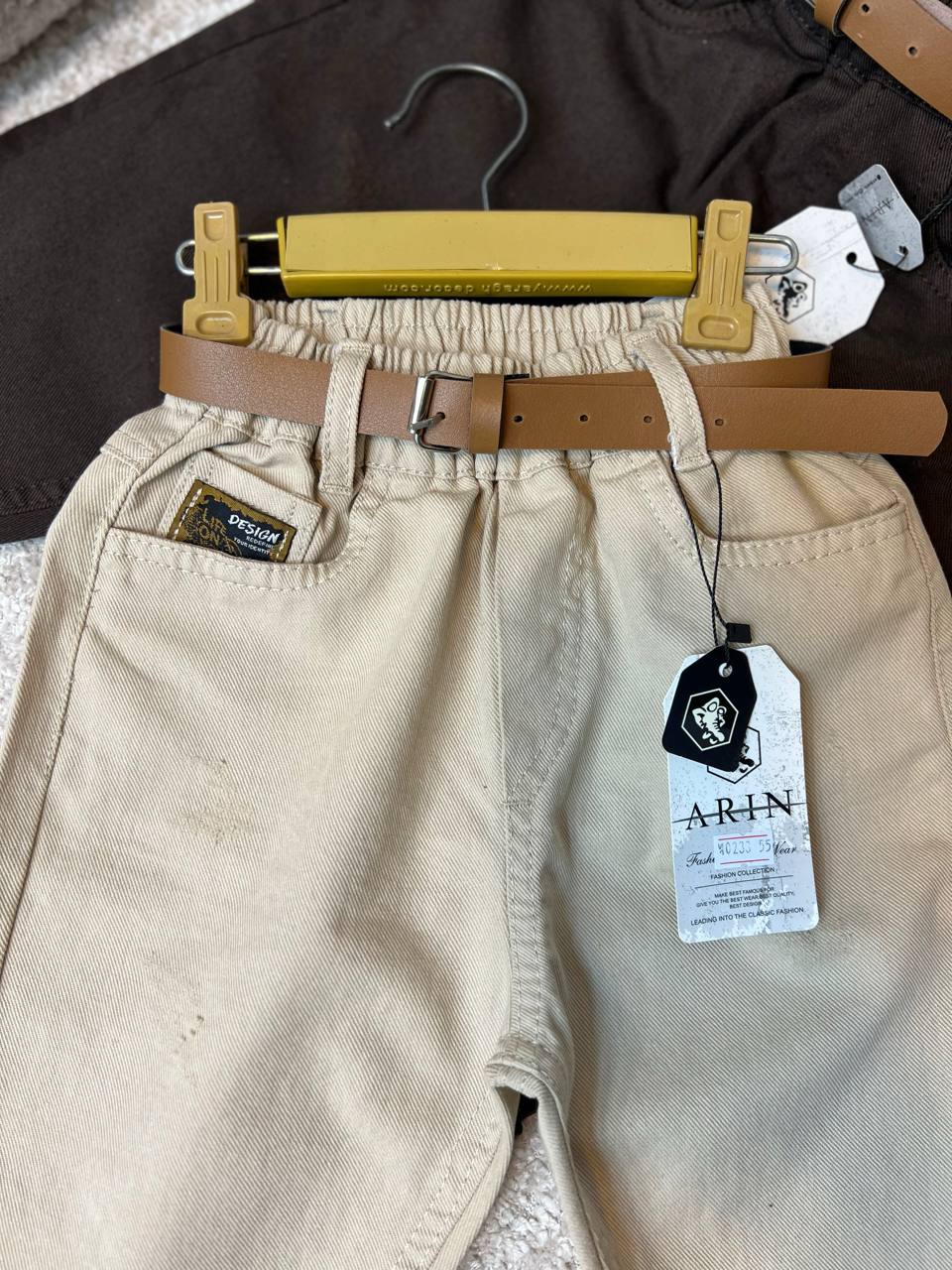 عکس تک شلوار کتان ARIN - شماره 6