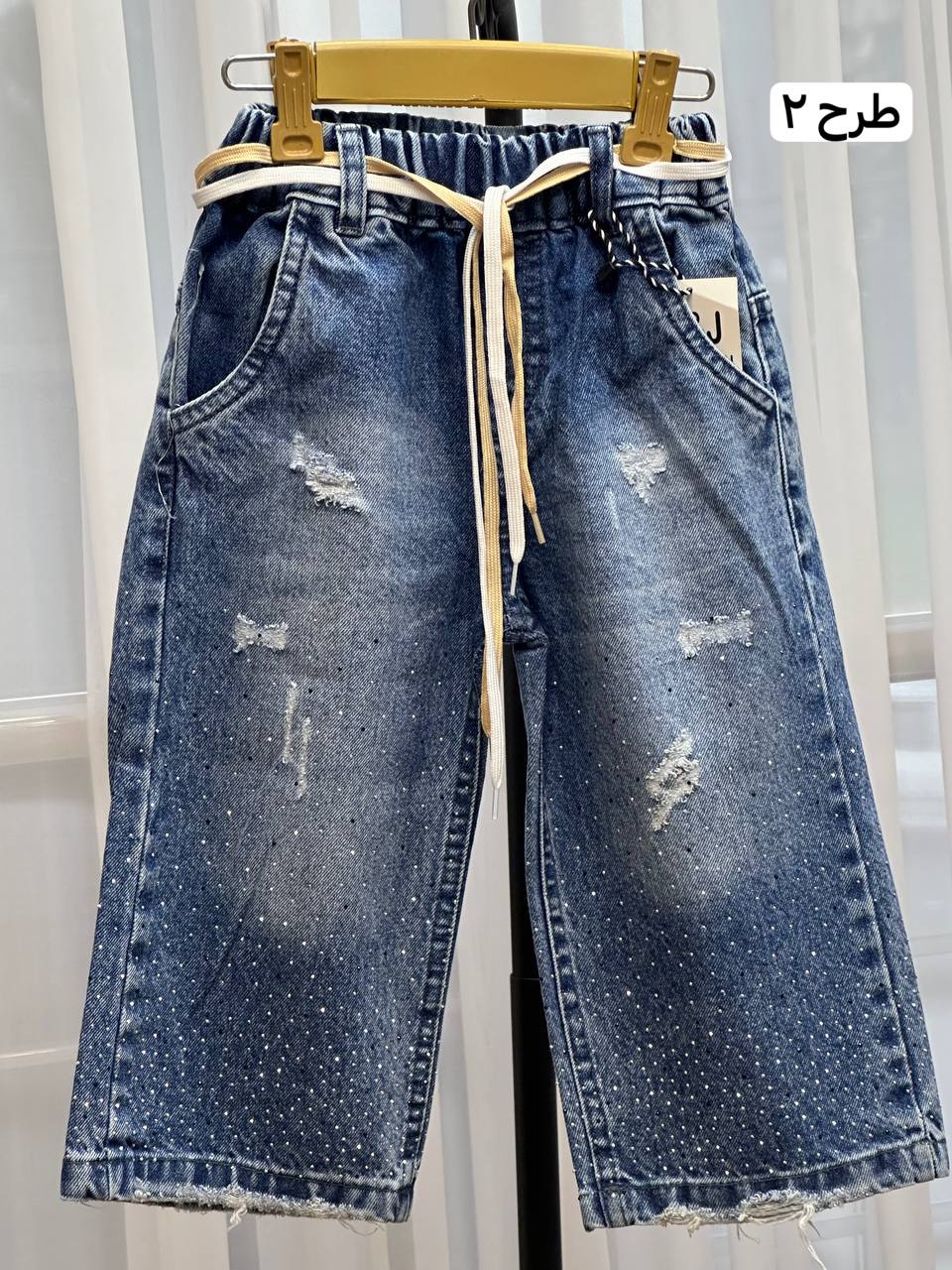 عکس تک شلوار بگ نگینی - شماره 3