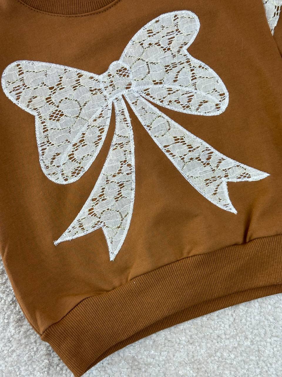 عکس بلوز شلوار شکلاتی ریحانه - شماره 2