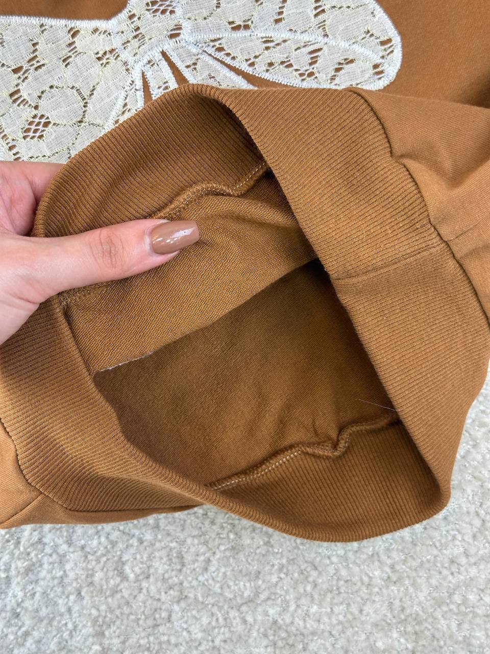 عکس بلوز شلوار شکلاتی ریحانه - شماره 3