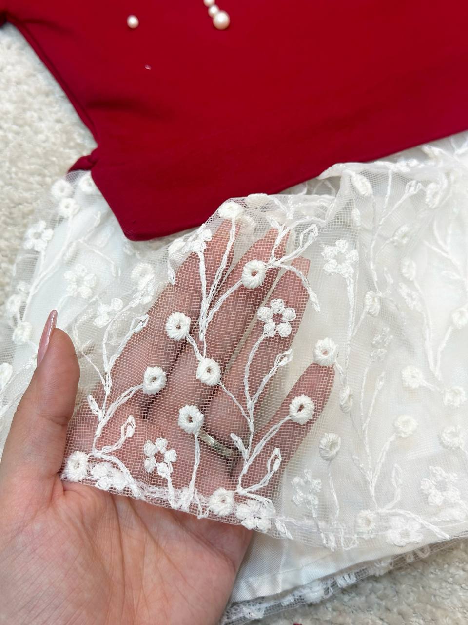 عکس سارافون پاپیونی مروارید - شماره 4