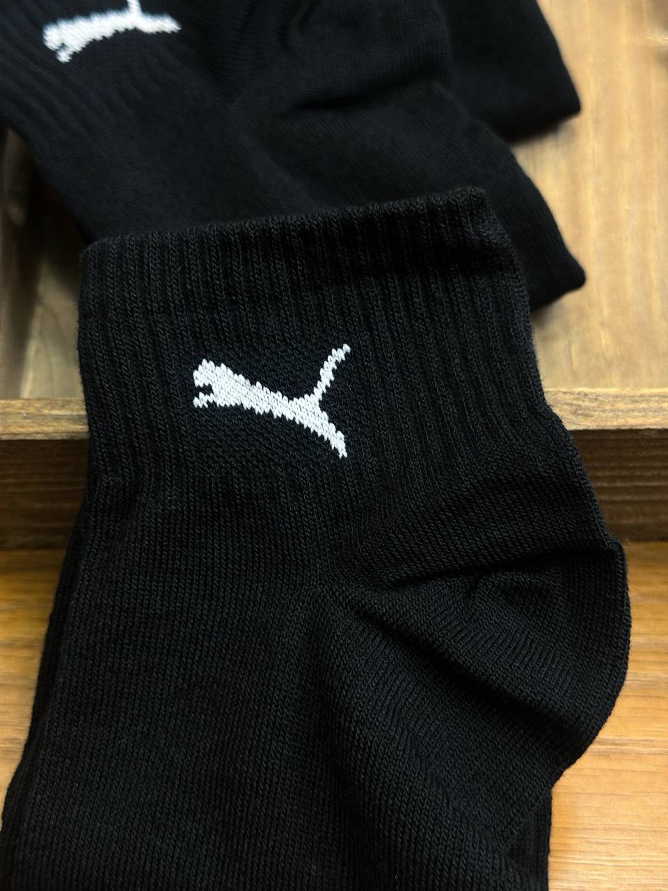 عکس جوراب پومای مشکی - شماره 3