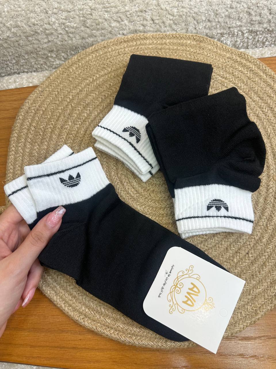 عکس جوراب مچ رنگی آدیداس - شماره 3