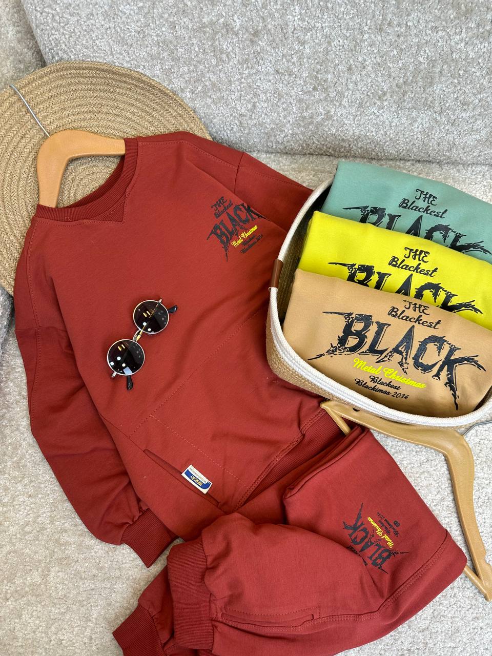 عکس بلوز شلوار6 تا13سال Black - شماره 1