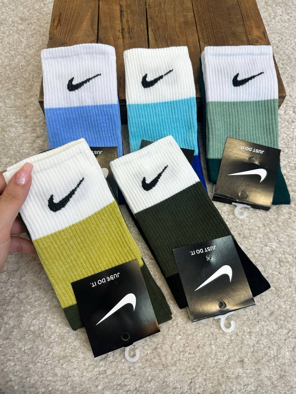 عکس جوراب ساق بلند نایک - شماره 2
