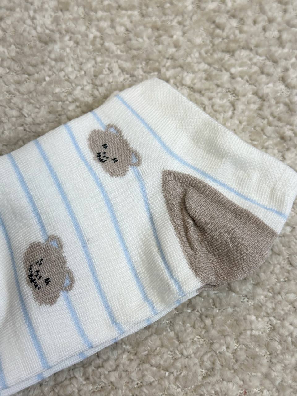 عکس جوراب رینگر آبی تدی - شماره 2