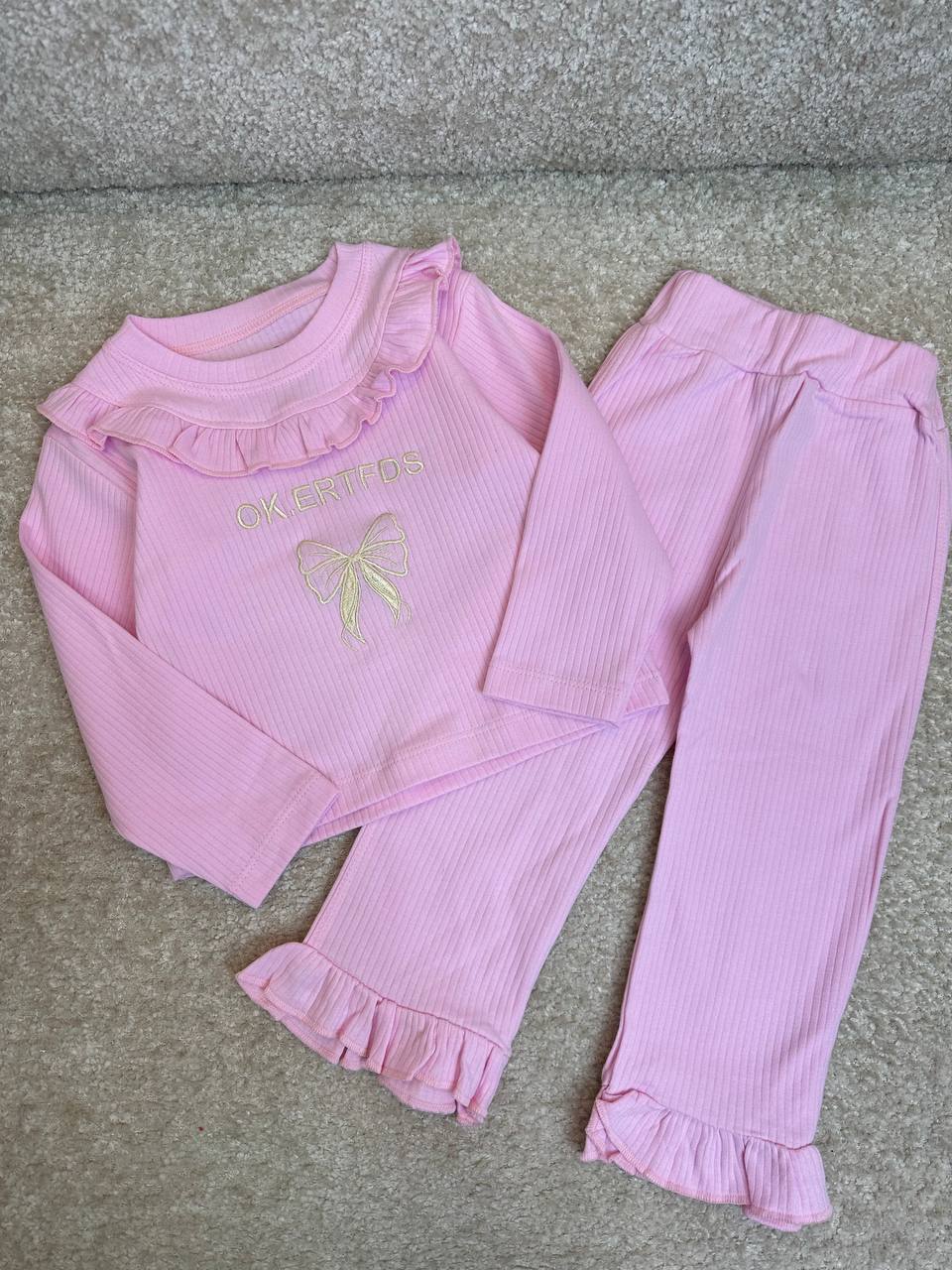 عکس بلوز شلوار پاپیون ریلی پریا - شماره 5