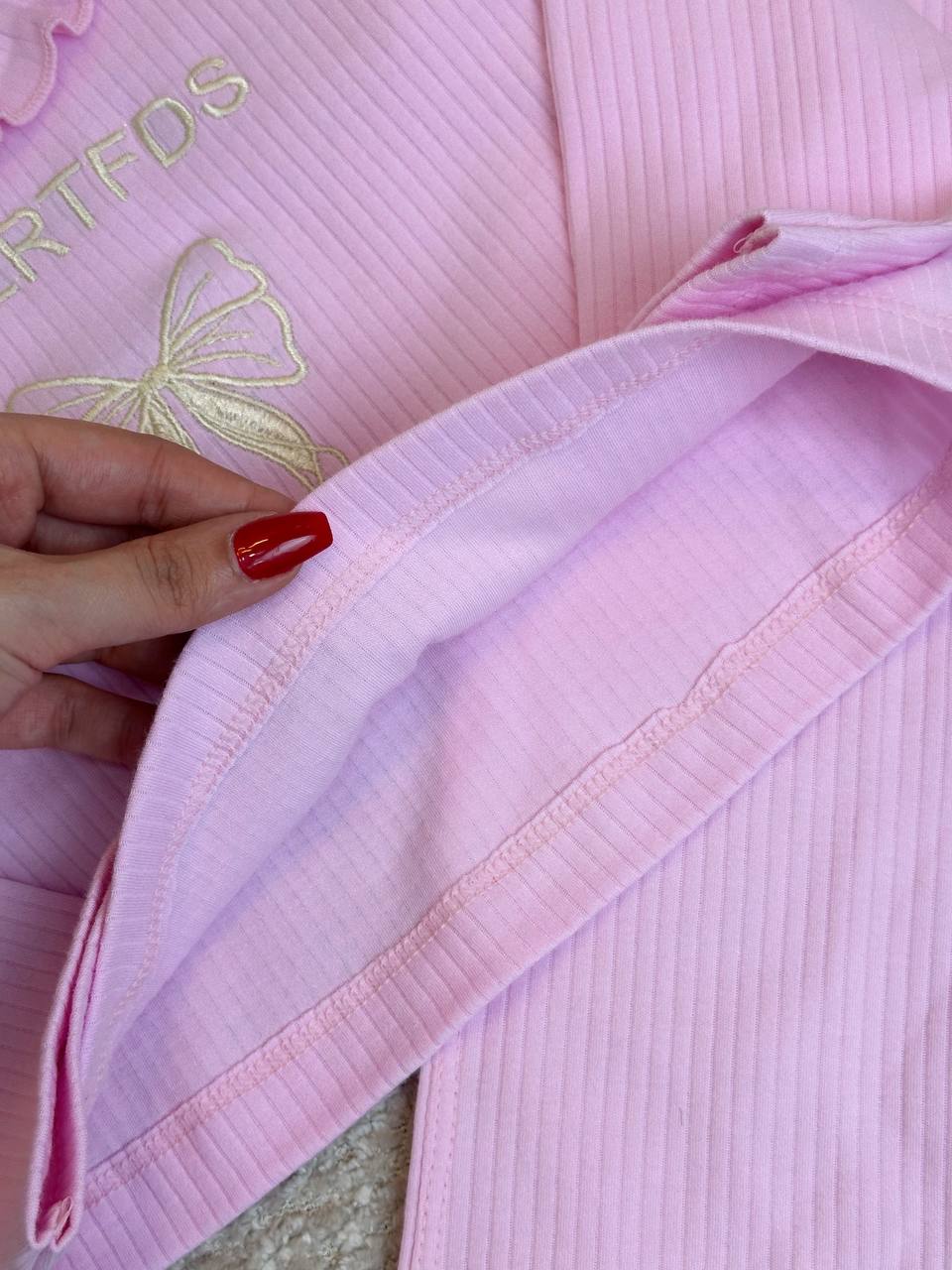 عکس بلوز شلوار پاپیون ریلی پریا - شماره 7