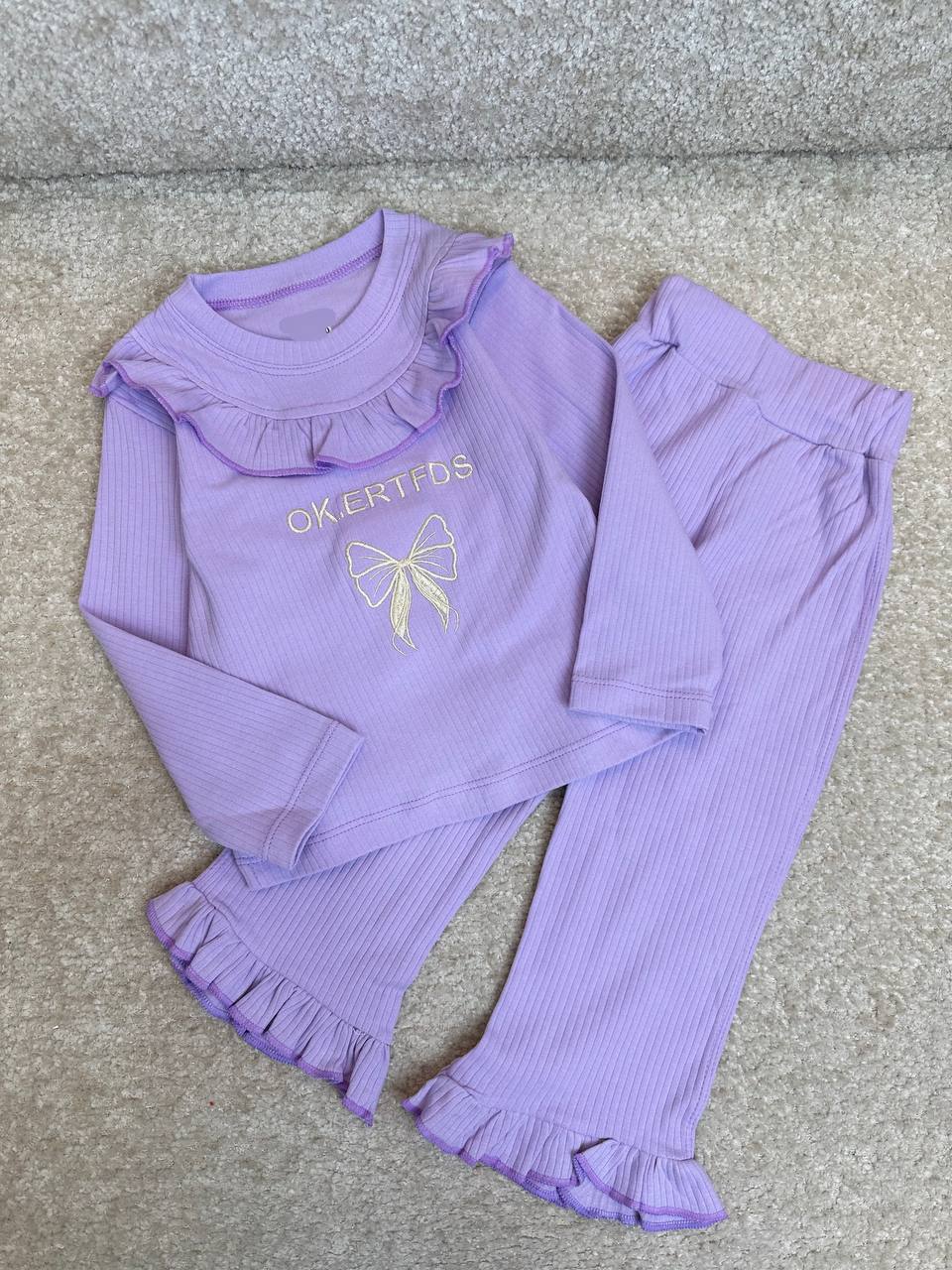 عکس بلوز شلوار پاپیون ریلی پریا - شماره 4