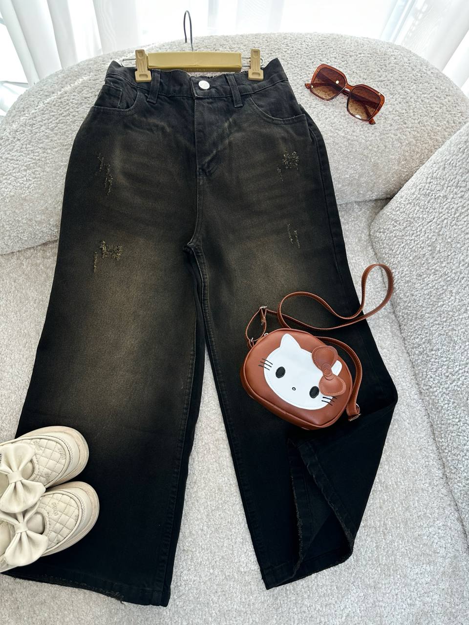 عکس تک شلوار فول بگ میلان کد 253 - شماره 2