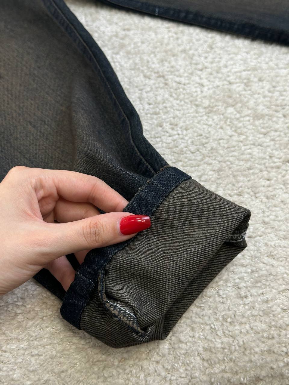 عکس تک شلوار مام کمرسفید کد 313 - شماره 3