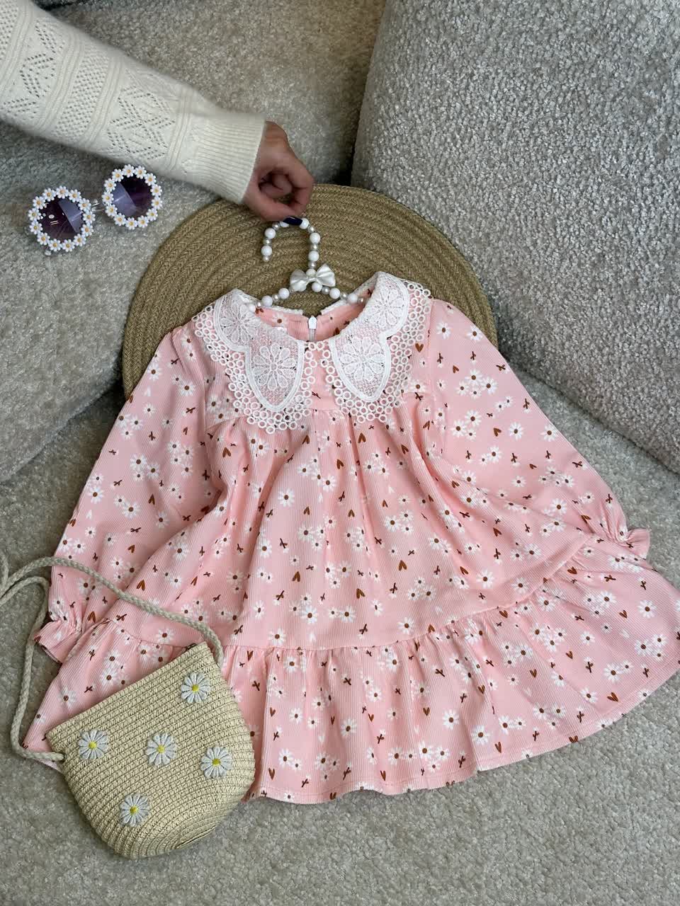 عکس سارافون صورتی ماهلینا - شماره 1