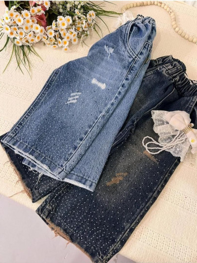 تک شلوار بگ نگینی